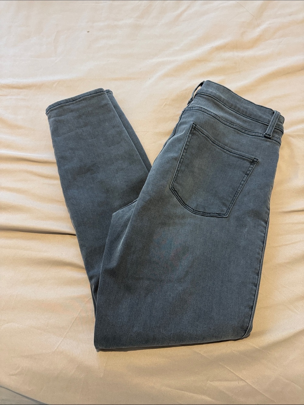 Lucky Brand High-Rise Women's Dark Gray Skinny Jeans
